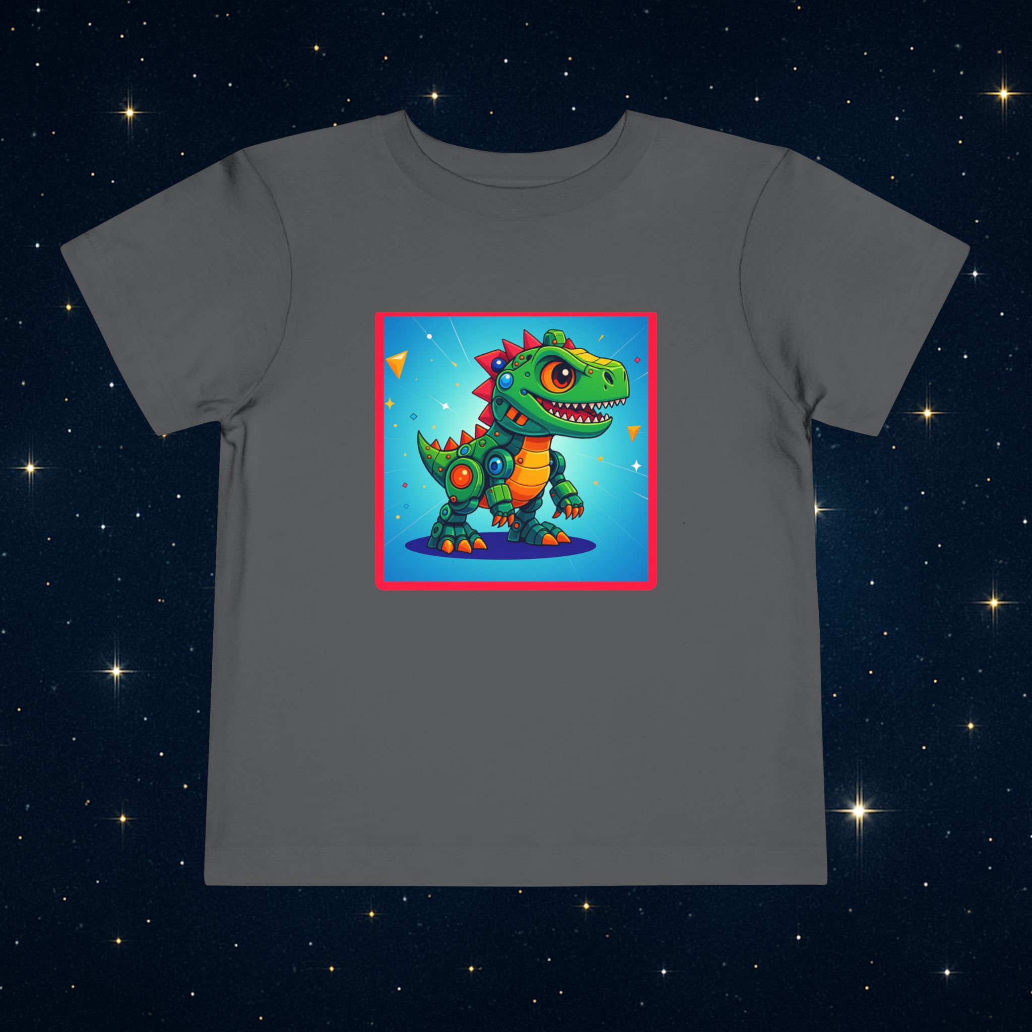 ASHBURG TODDLER139 Cute Toddler Short Sleeve Tee with KIDS Design, Kids T-Shirt, Play Shirt, Cartoon Tee,Gift for All Occasions, Funtime Apparel - Image 7