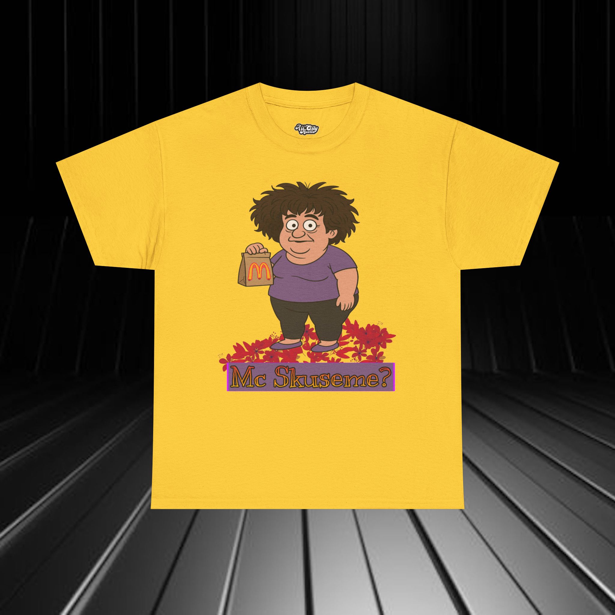 FUNNY2 Inspired by Humor Unisex Heavy Cotton Tee, Graphic Tee for Comic Lovers, Casual Wear, Birthday Gift, Gift for Friends - Image 14