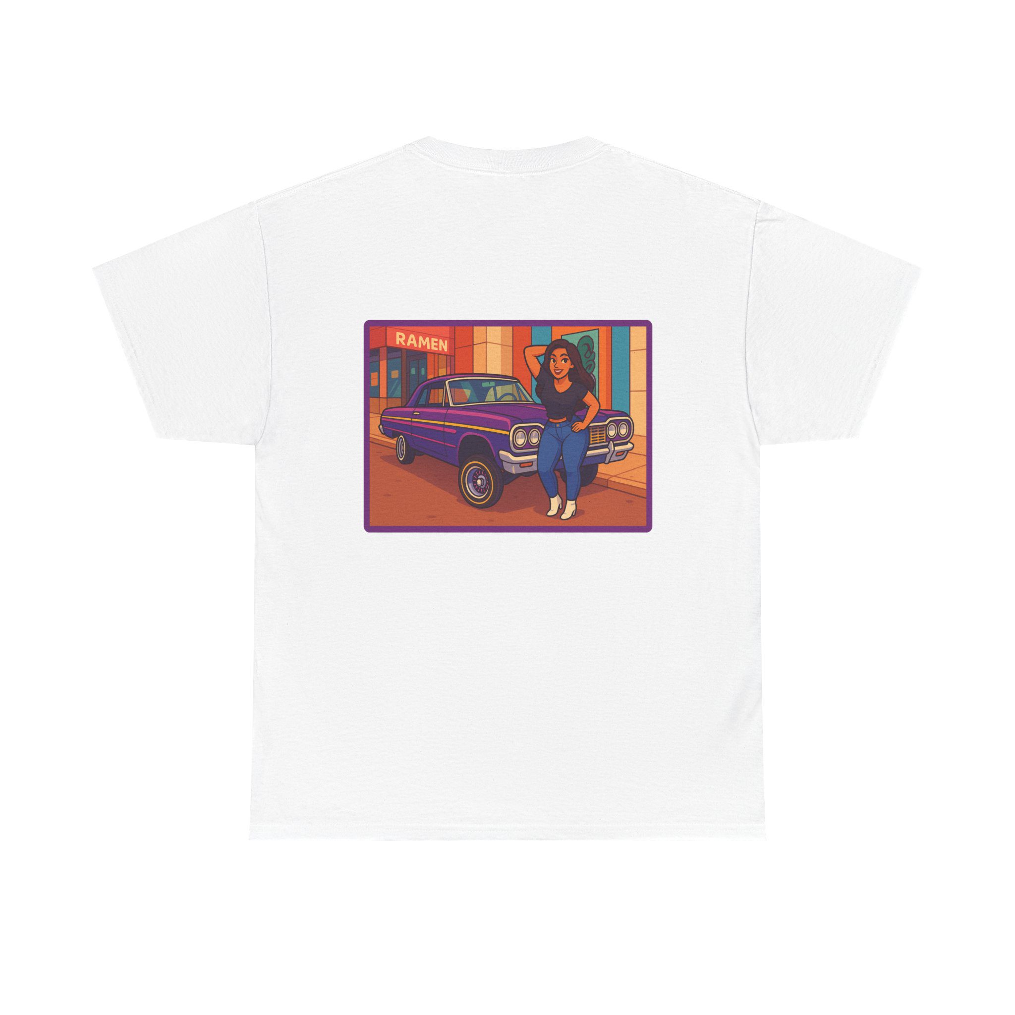 ACHLOWRIDER38 - 2 Sided Graphic Tee | Unisex Heavy Cotton Tee for Lowrider Lovers, Gifts, Retro Old School Vibes, Summer Wear, Casual Car Show Fashion - Image 17