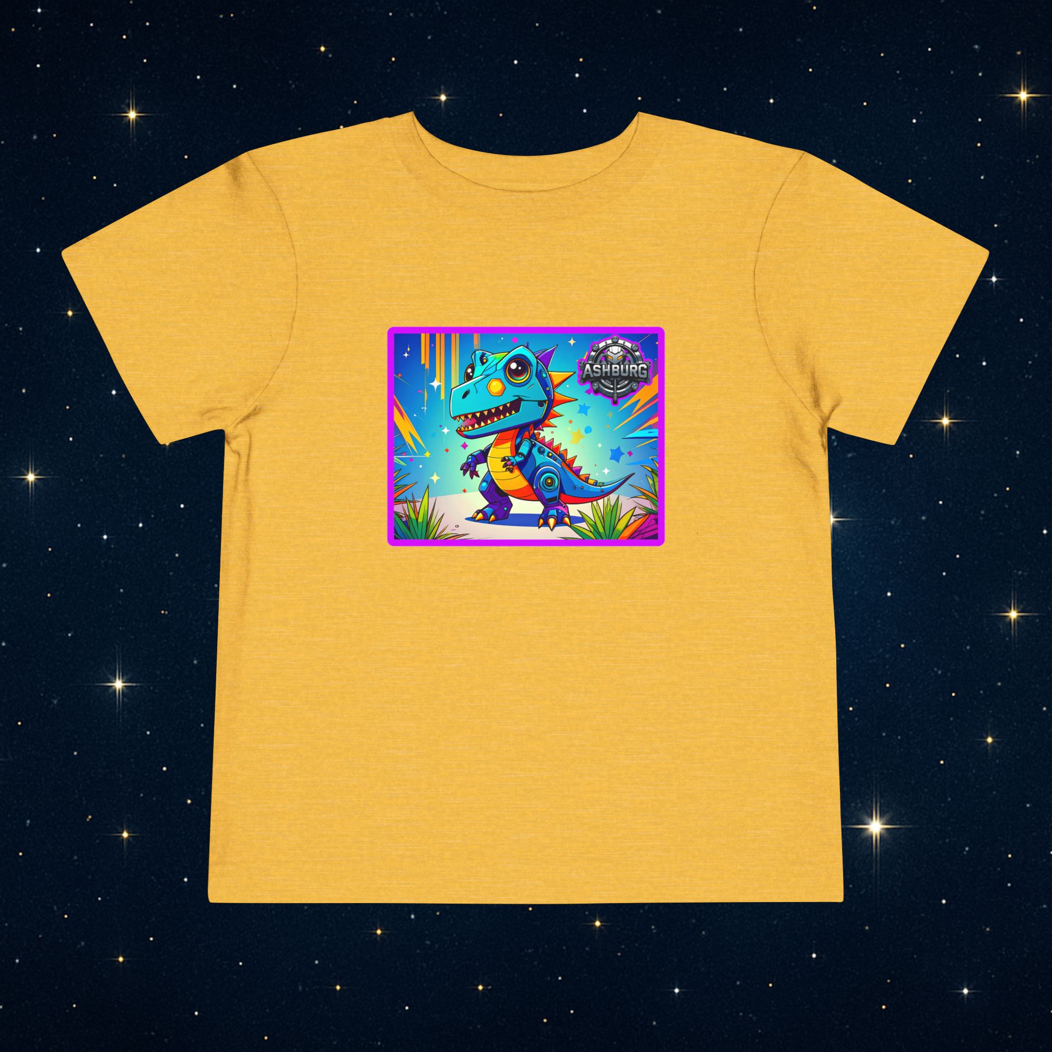 ASHBURG TODDLER133 Cute Toddler Short Sleeve Tee with KIDS Design, Kids T-Shirt, Play Shirt, Cartoon Tee,Gift for All Occasions, Funtime Apparel - Image 17