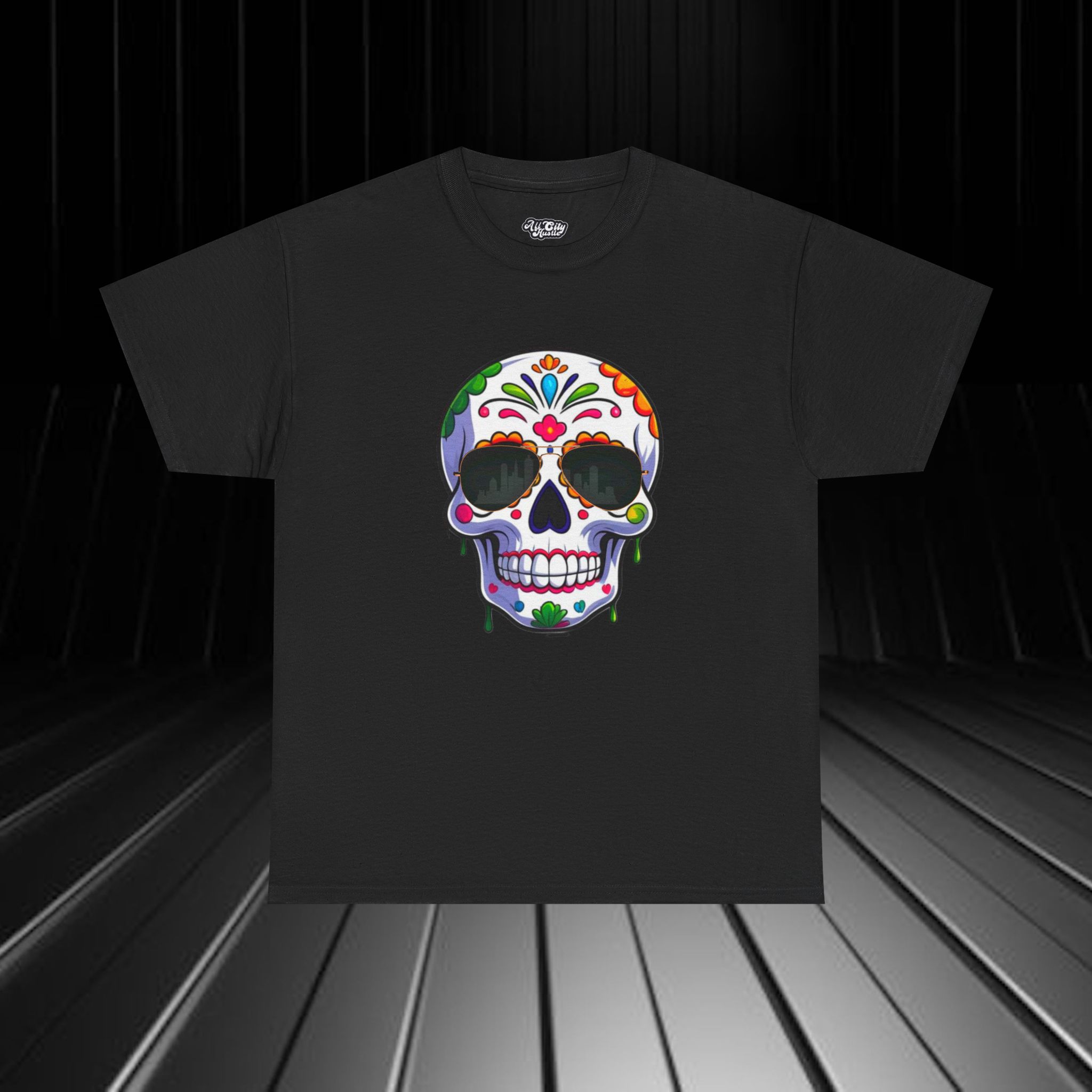 DARK25 Evil Cute Graphic Tee, Unisex Cotton Tee, Trendy T-Shirt, Casual Wear, Gift for Anyone, Dark Apparel - Image 4