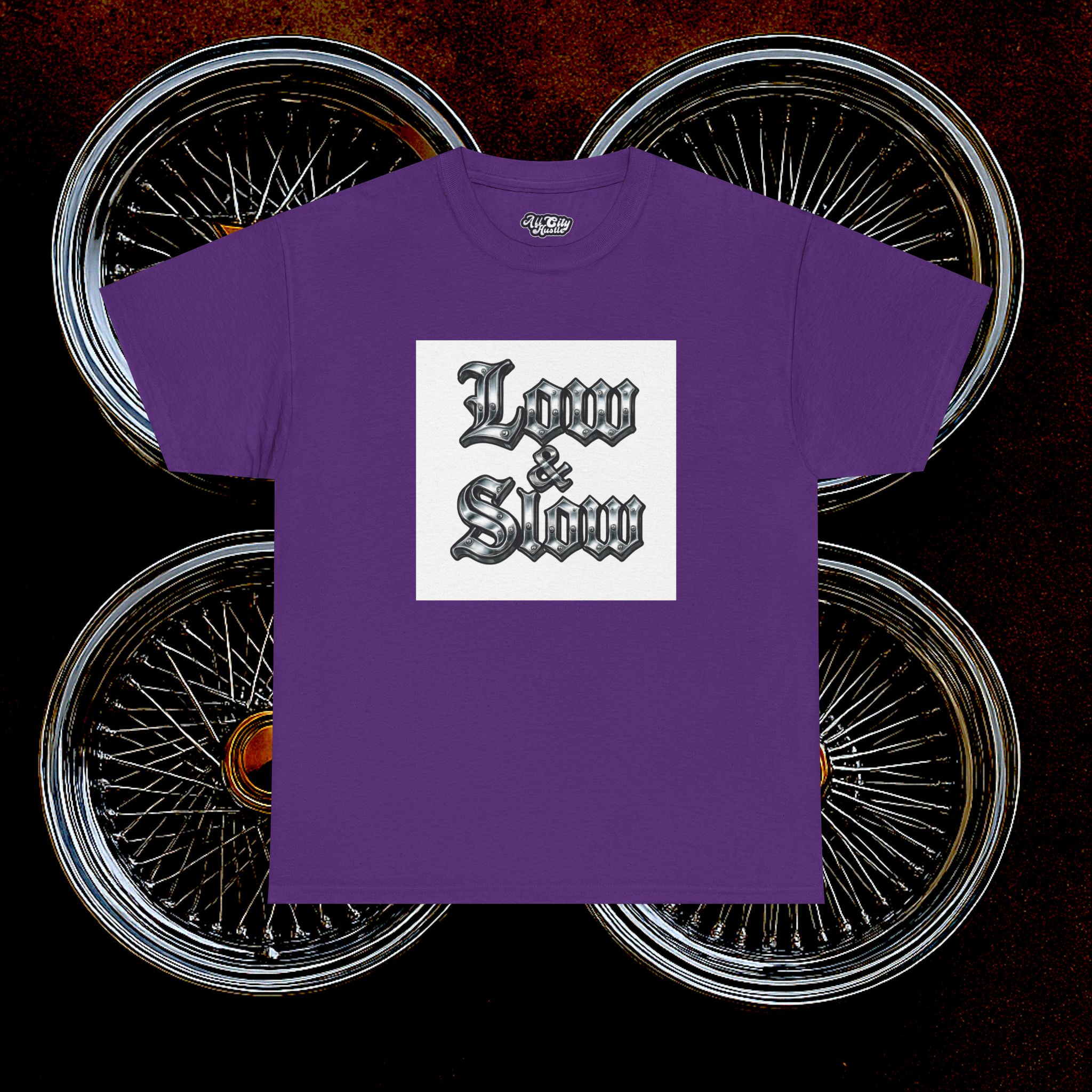 ACHLOWRIDER14 - 2 Sided Graphic Tee | Unisex Heavy Cotton Tee for Lowrider Lovers, Gifts, Retro Old School Vibes, Summer Wear, Casual Car Show Fashion - Image 10