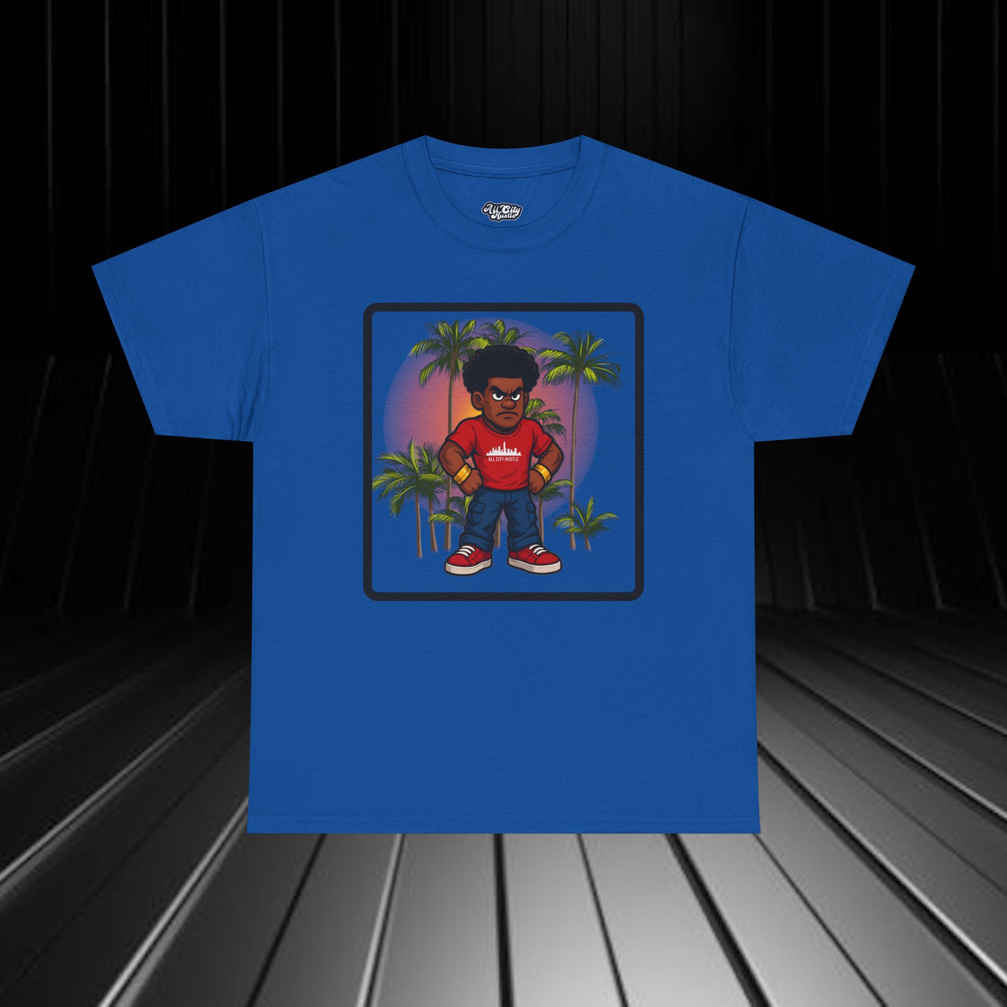 Copy of GANGSTER20 City Hood Inspired Unisex Heavy Cotton Tee, Graphic Tee for Comic Lovers, Casual Wear, Birthday Gift, Gift for Friends - Image 8