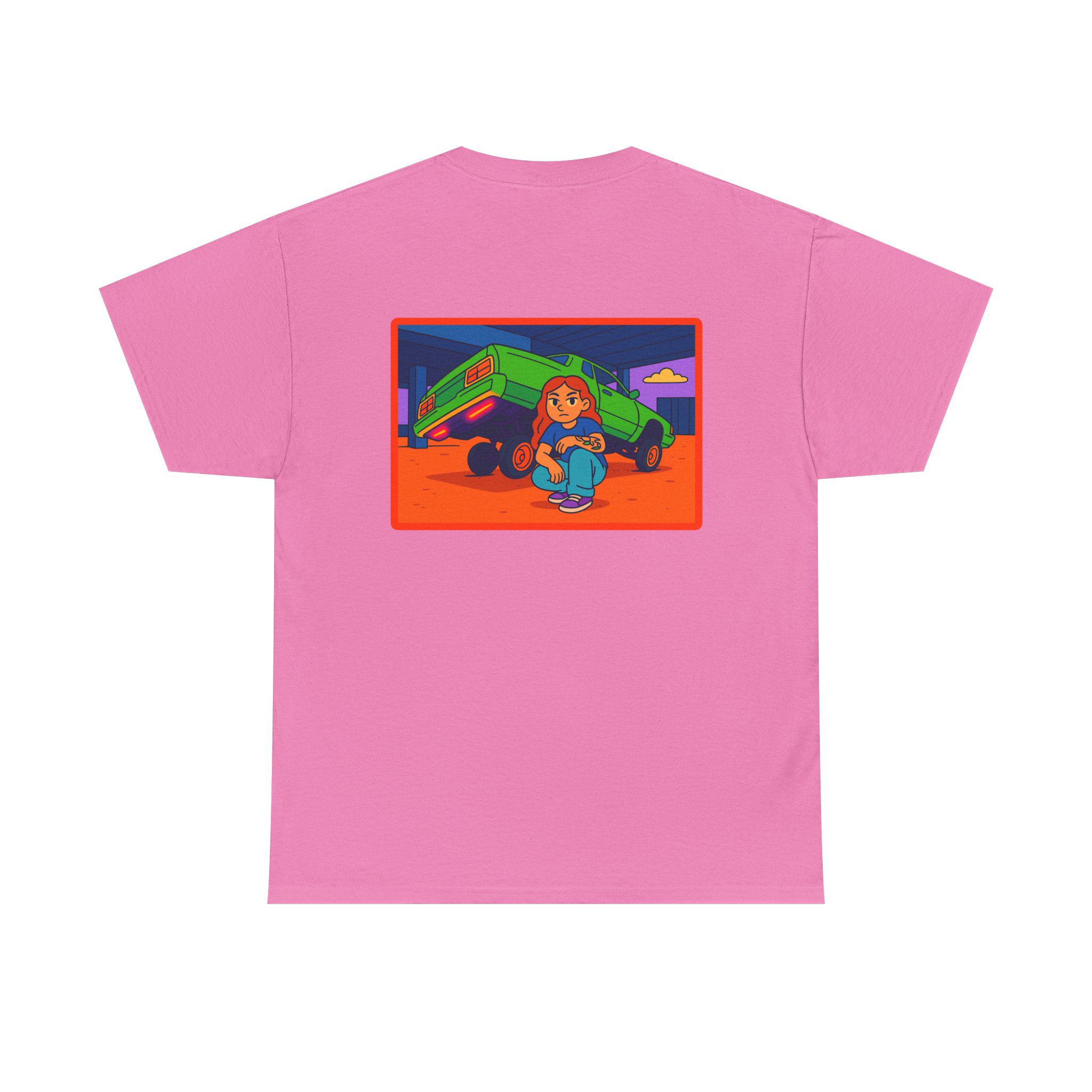 ACHLOWRIDER35 - 2 Sided Graphic Tee | Unisex Heavy Cotton Tee for Lowrider Lovers, Gifts, Retro Old School Vibes, Summer Wear, Casual Car Show Fashion - Image 20