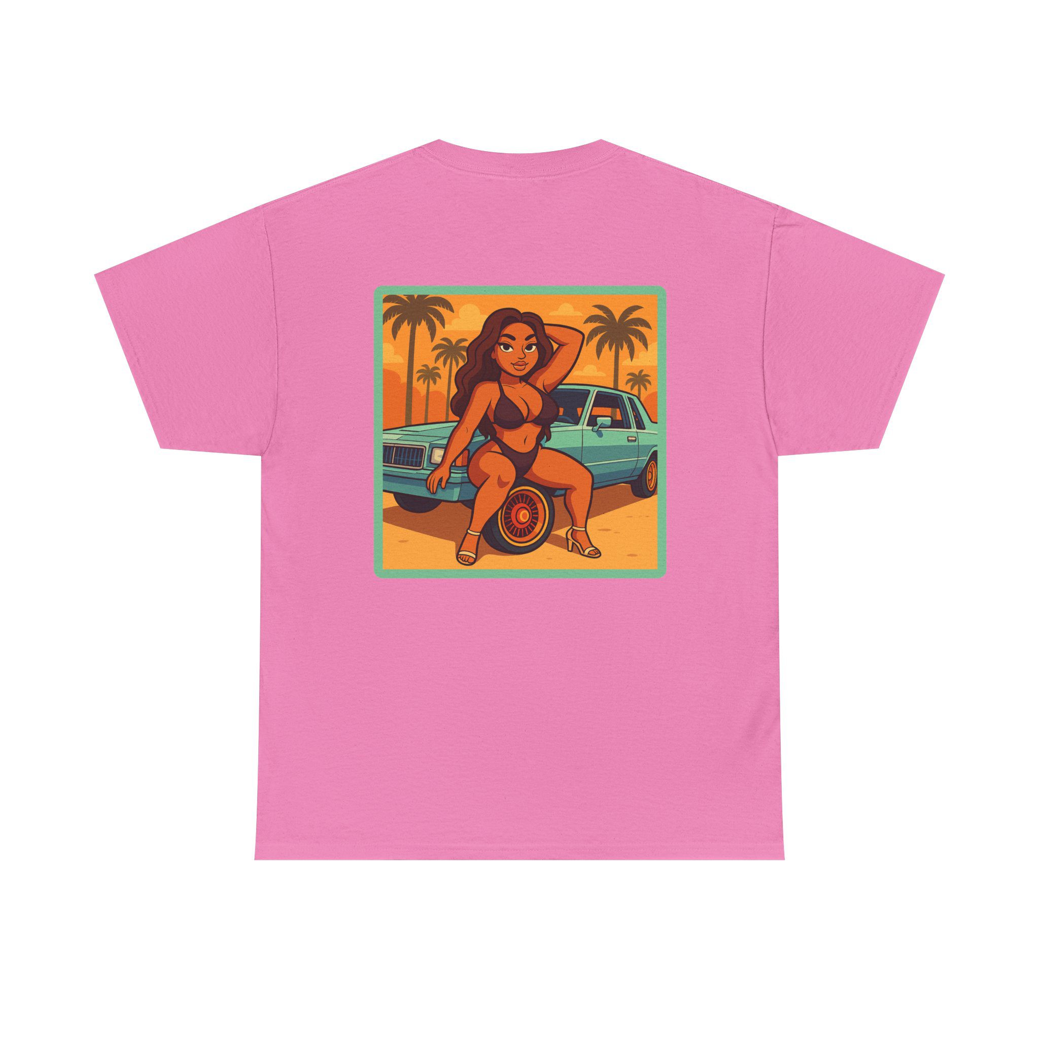 ACHLOWRIDER36 - 2 Sided Graphic Tee | Unisex Heavy Cotton Tee for Lowrider Lovers, Gifts, Retro Old School Vibes, Summer Wear, Casual Car Show Fashion - Image 20