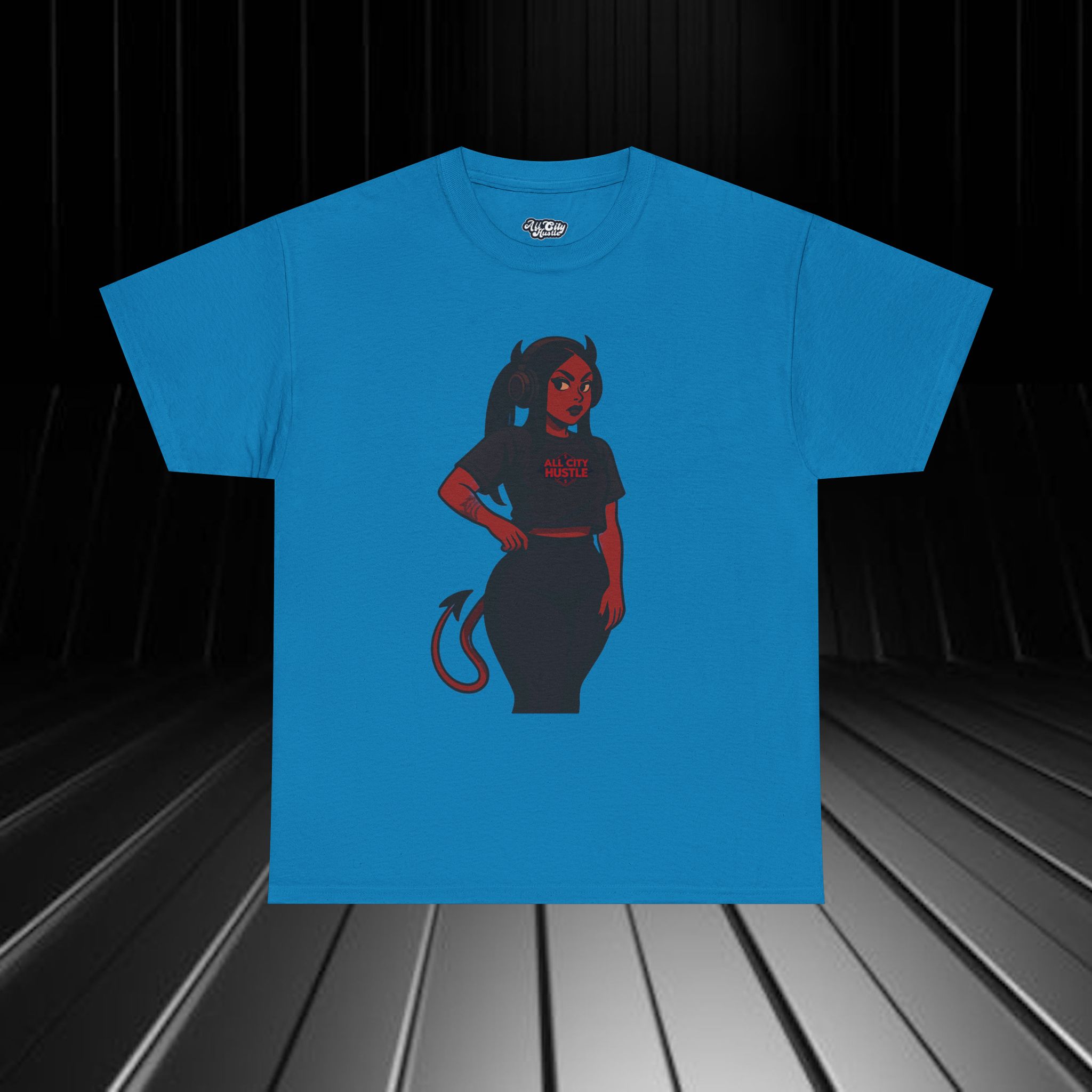 DARK26 Evil Cute Graphic Tee, Unisex Cotton Tee, Trendy T-Shirt, Casual Wear, Gift for Anyone, Dark Apparel - Image 12