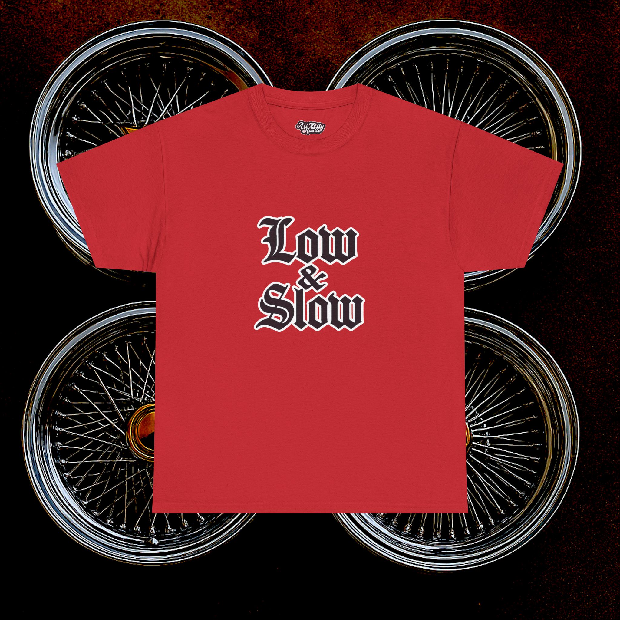 ACHLOWRIDER1 - 2 Sided Graphic Tee | Unisex Heavy Cotton Tee for Lowrider Lovers, Gifts, Retro Old School Vibes, Summer Wear, Casual Car Show Fashion - Image 34