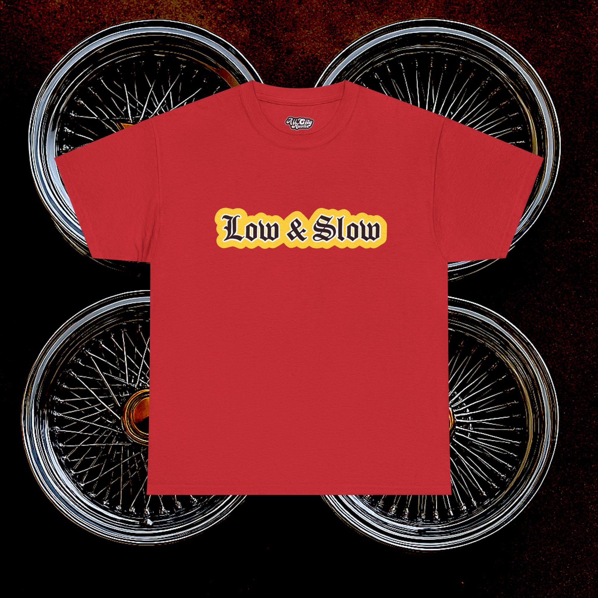 ACHLOWRIDER42 - 2 Sided Graphic Tee | Unisex Heavy Cotton Tee for Lowrider Lovers, Gifts, Retro Old School Vibes, Summer Wear, Casual Car Show Fashion - Image 10