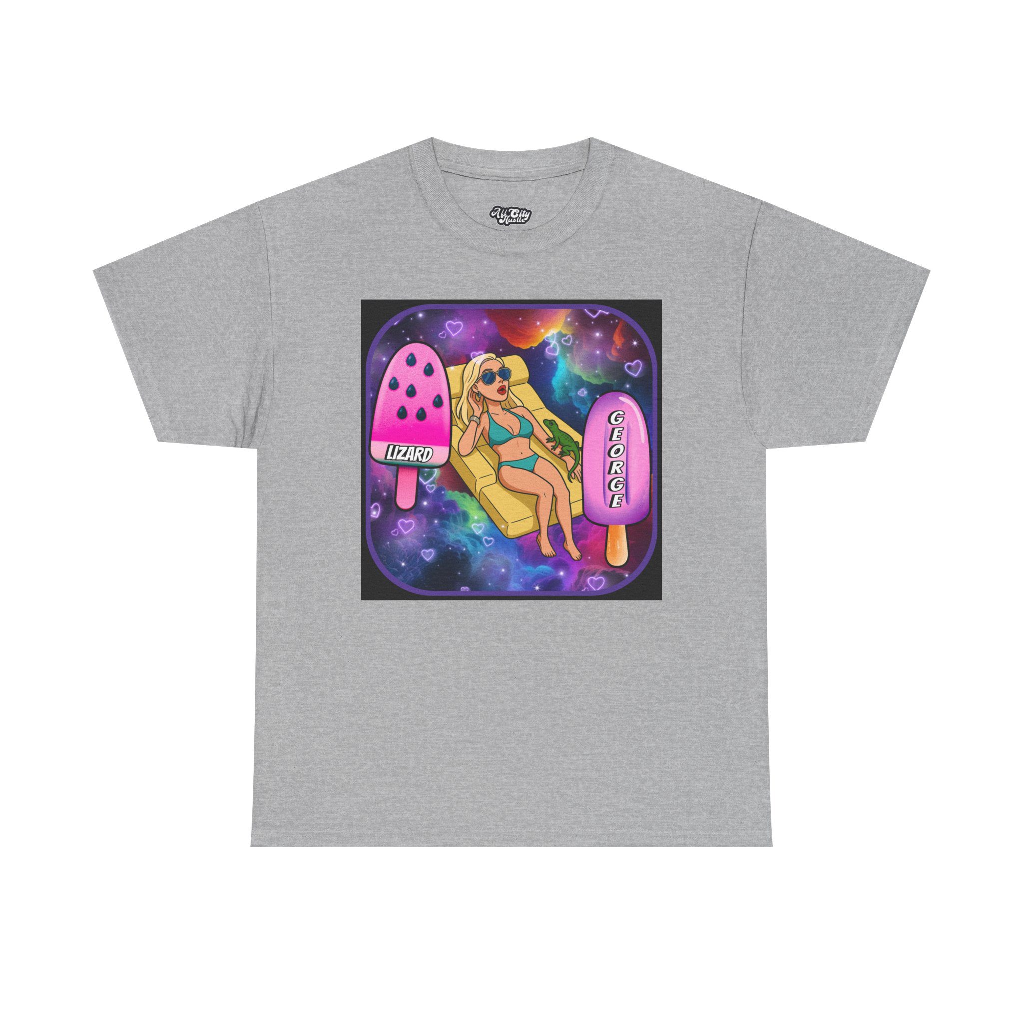 STFU2 Cosmic Summer Vibes Tee, Chill T-shirt, Vacation Shirt, Retro Graphic Tee, Pool Party Apparel, Perfect for Hot Days - Image 12