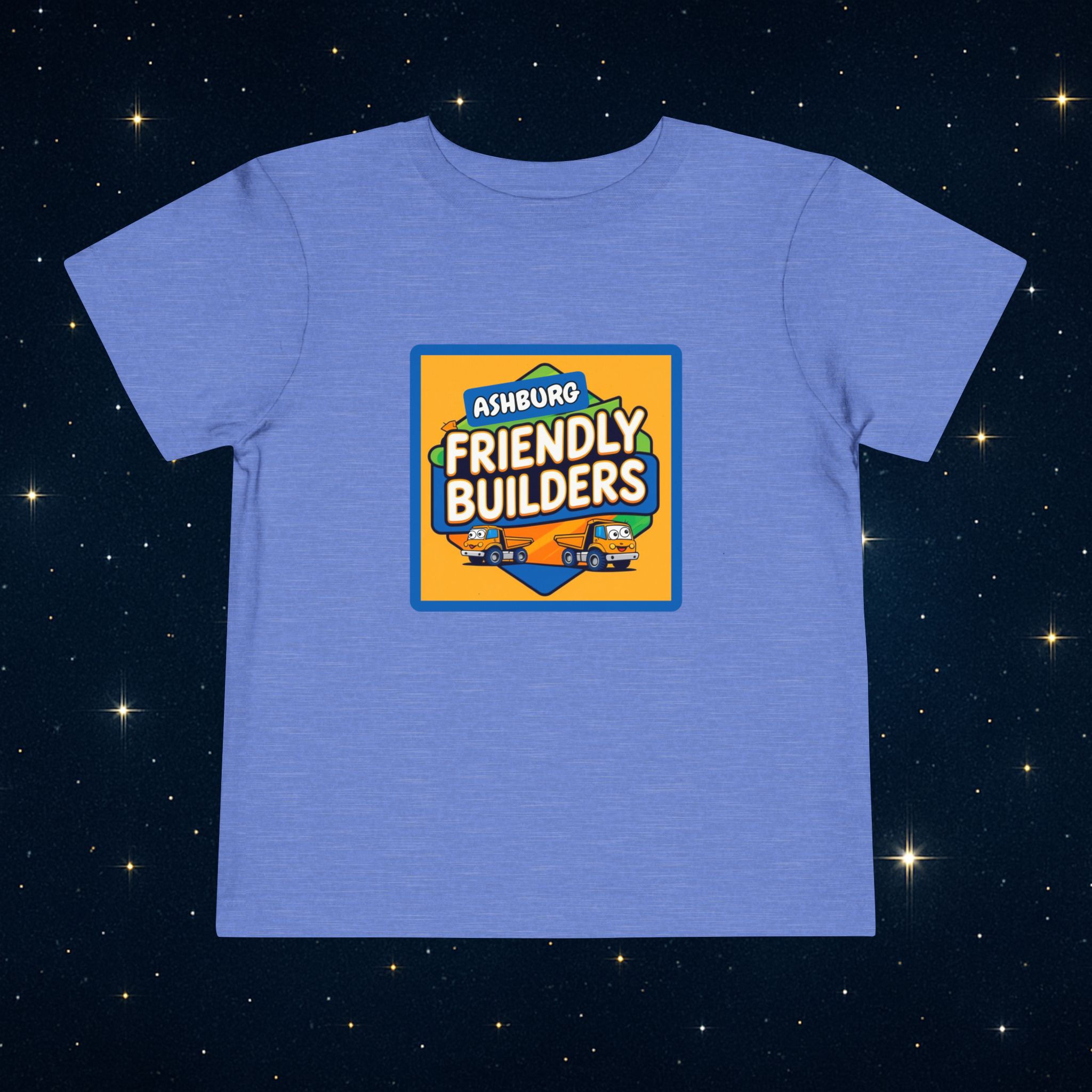 ASHBURG TODDLER10 Cute Toddler Short Sleeve Tee with KIDS Design, Kids T-Shirt, Play Shirt, Cartoon Tee,Gift for All Occasions, Funtime Apparel - Image 3