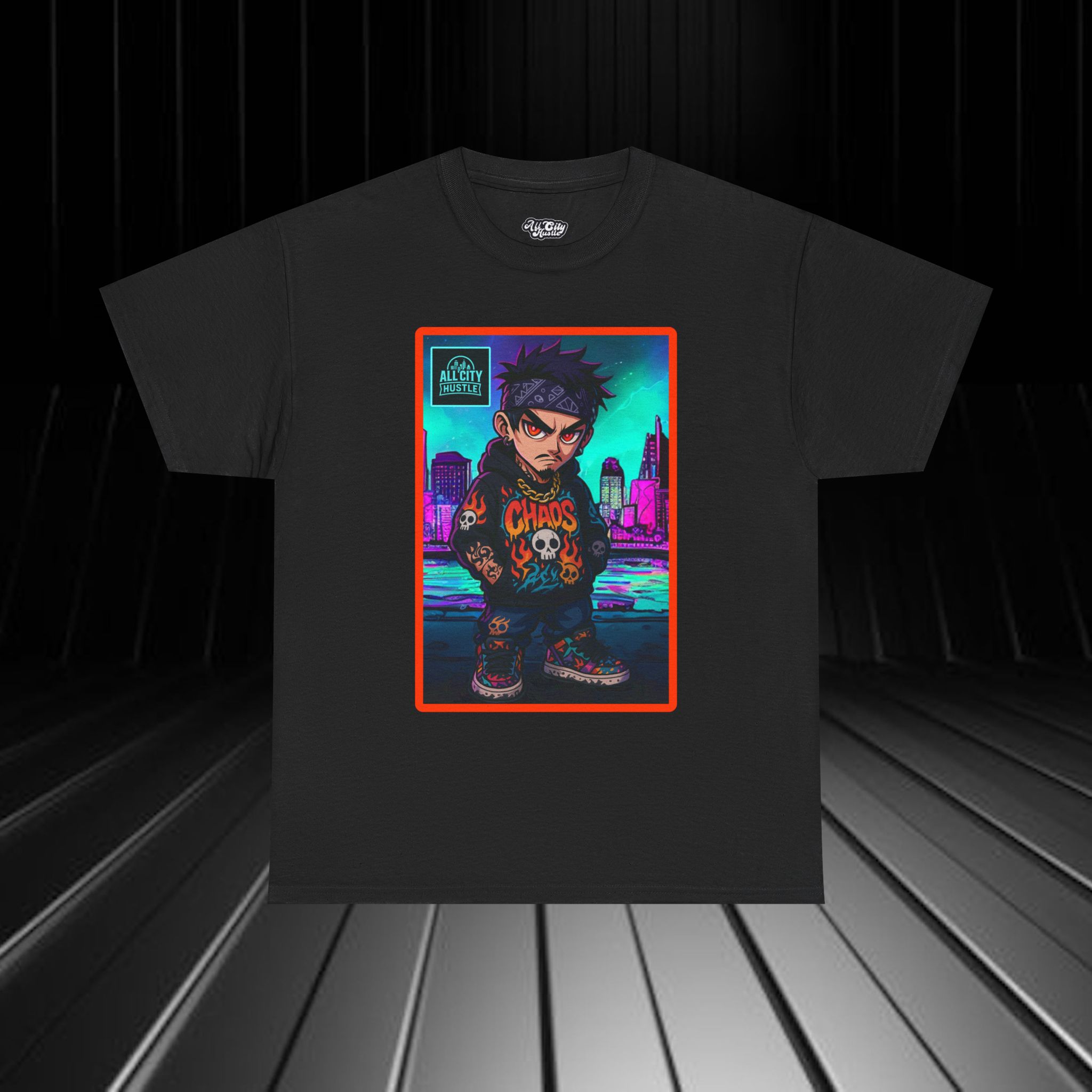 DARK12 Evil Cute Graphic Tee, Unisex Cotton Tee, Trendy T-Shirt, Casual Wear, Gift for Her, Dark Apparel - Image 4