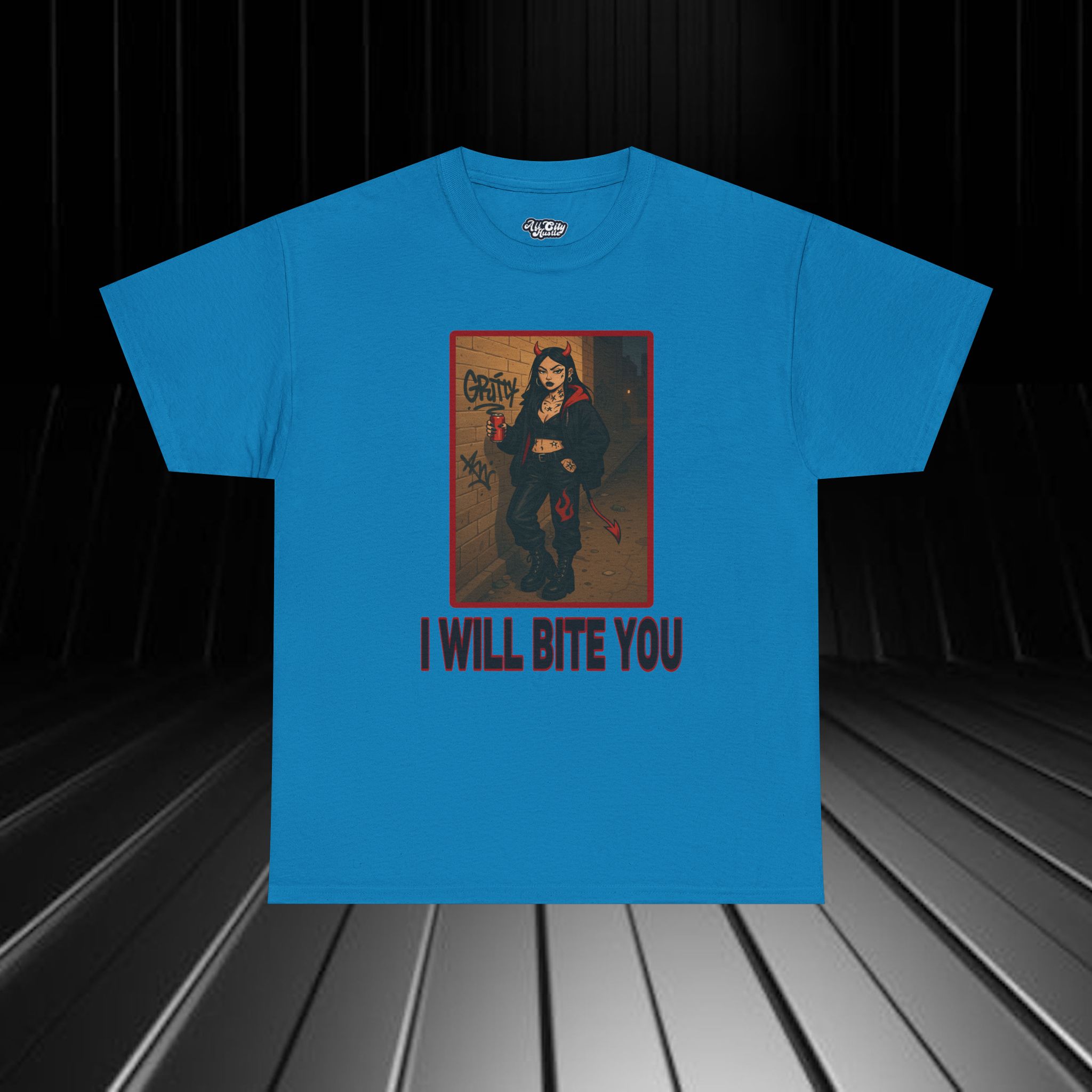 DARK23 Evil Cute Graphic Tee, Unisex Cotton Tee, Trendy T-Shirt, Casual Wear, Gift for Anyone, Dark Apparel - Image 12