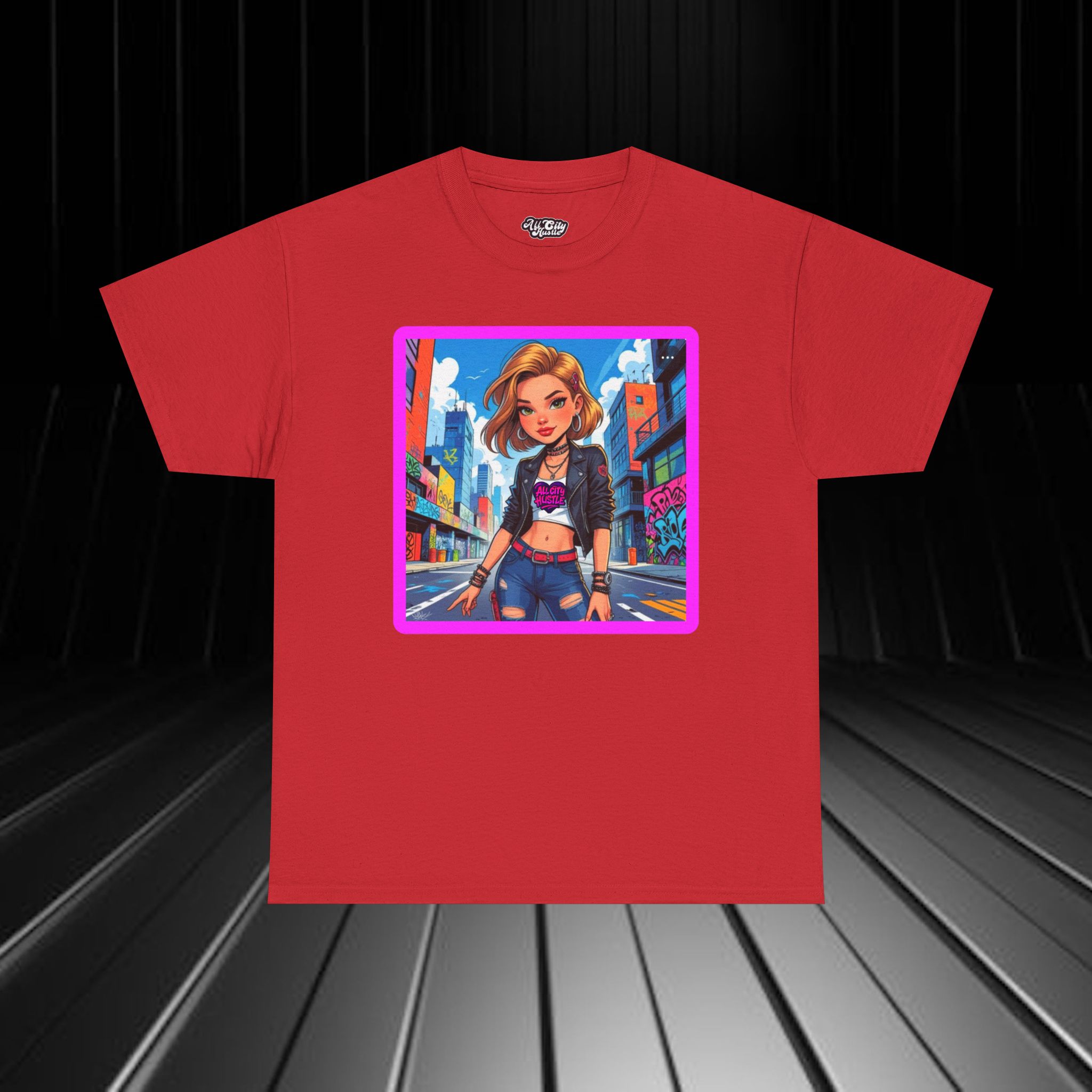 TEEN32 Unisex Heavy Cotton Tee - Teen Vibes, Everyday Wear, Perfect for Gift Giving, Youthful Vibes, Casual Wear - Image 9