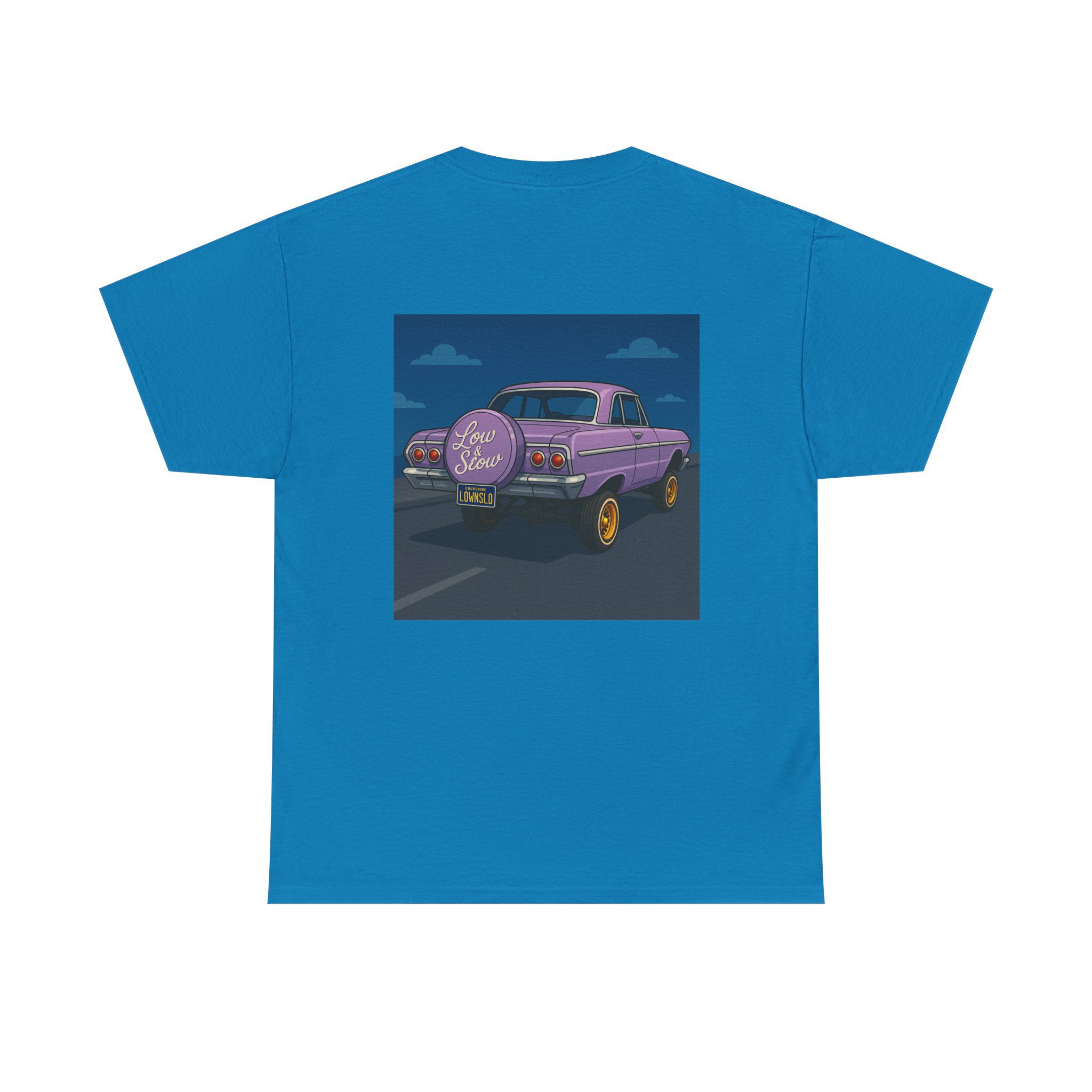 ACHLOWRIDER1 - 2 Sided Graphic Tee | Unisex Heavy Cotton Tee for Lowrider Lovers, Gifts, Retro Old School Vibes, Summer Wear, Casual Car Show Fashion - Image 23