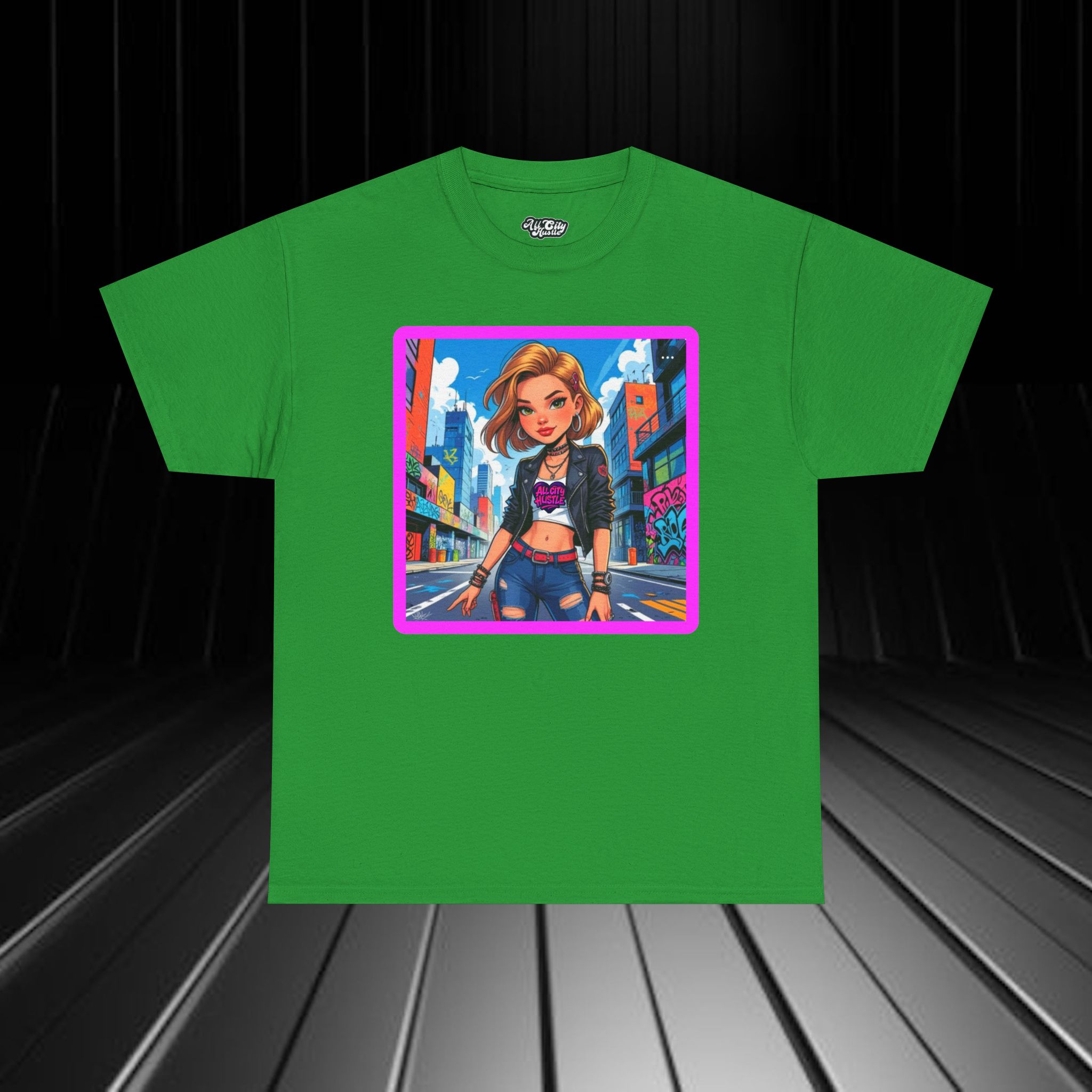 TEEN32 Unisex Heavy Cotton Tee - Teen Vibes, Everyday Wear, Perfect for Gift Giving, Youthful Vibes, Casual Wear - Image 4