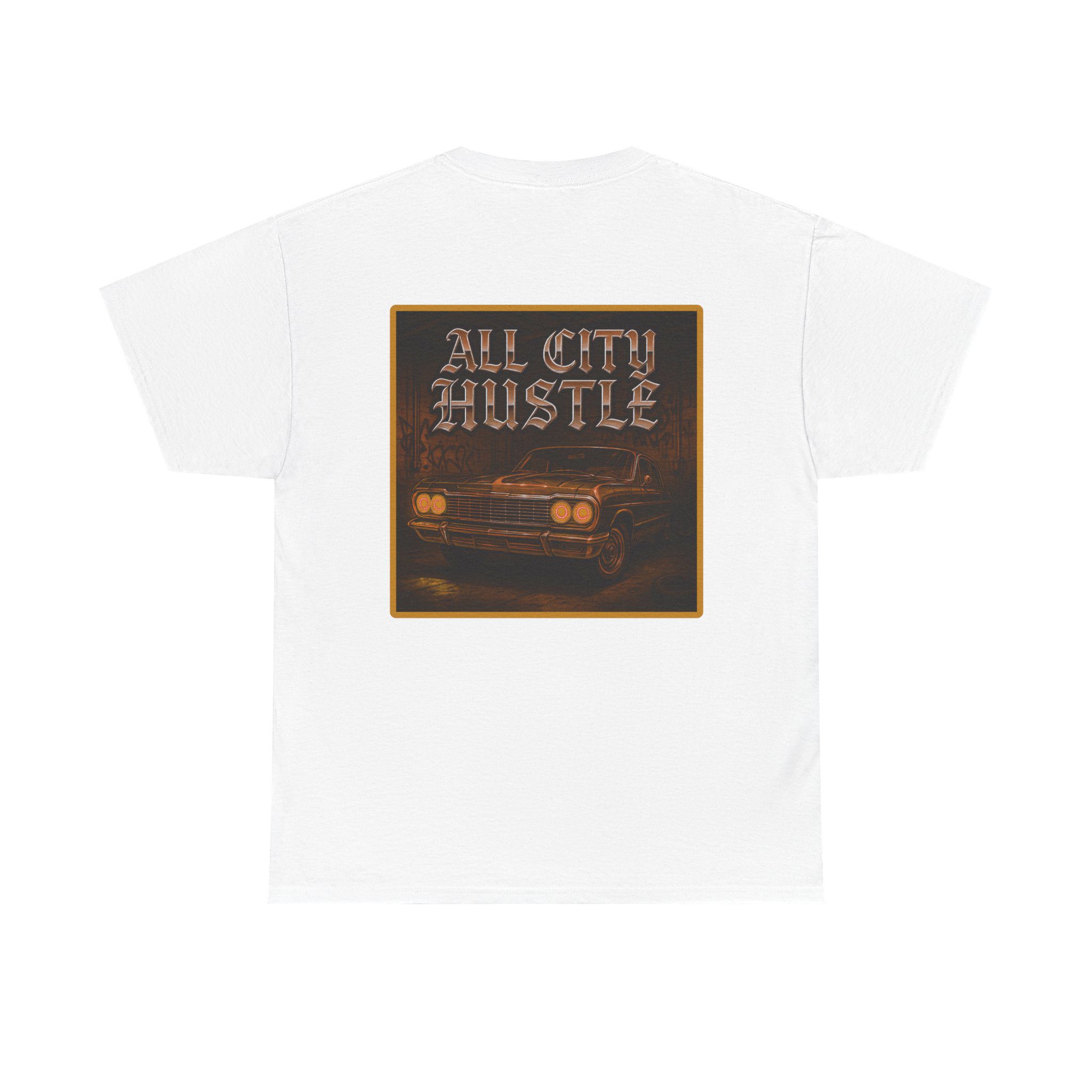 ACHLOWRIDER41 - 2 Sided Graphic Tee | Unisex Heavy Cotton Tee for Lowrider Lovers, Gifts, Retro Old School Vibes, Summer Wear, Casual Car Show Fashion - Image 2