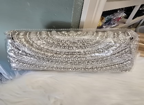 The Royal Crystal Beaded Evening Clutch