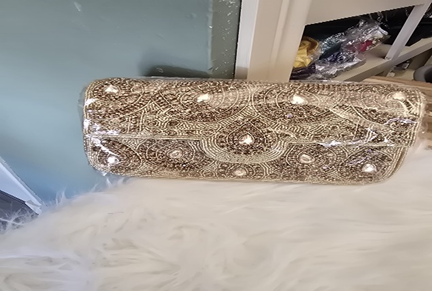 The Opulent Crystal Teardrop Evening Clutch - Image 2