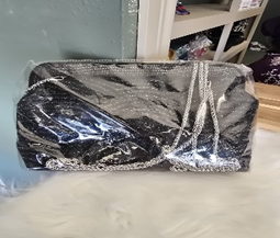 Glamorous Shimmer Chain Shoulder Bag