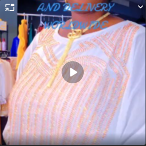 LMR Fashion Crystal-Draped Ombre Bubu Kaftan Gown